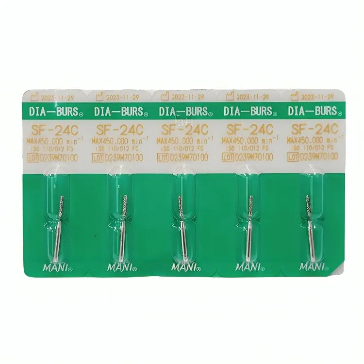 Mani Diamond Burs - Straight Flat End / Sf Series