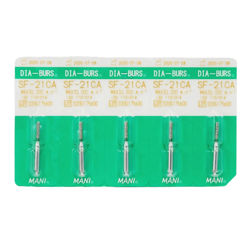 Mani Diamond Burs - Straight Flat End / Sf Series