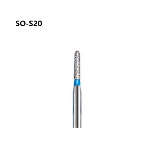 Mani Diamond Burs - Straight Ogival End / So Series