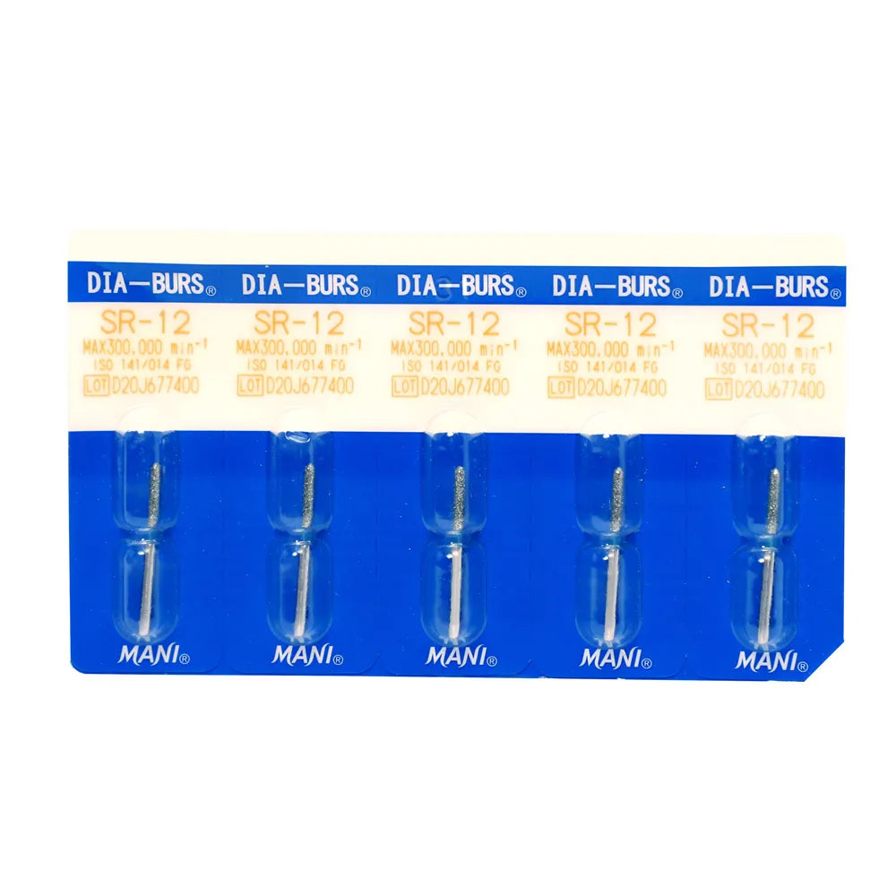 Mani Diamond Burs - Straight Round End / Sr Series