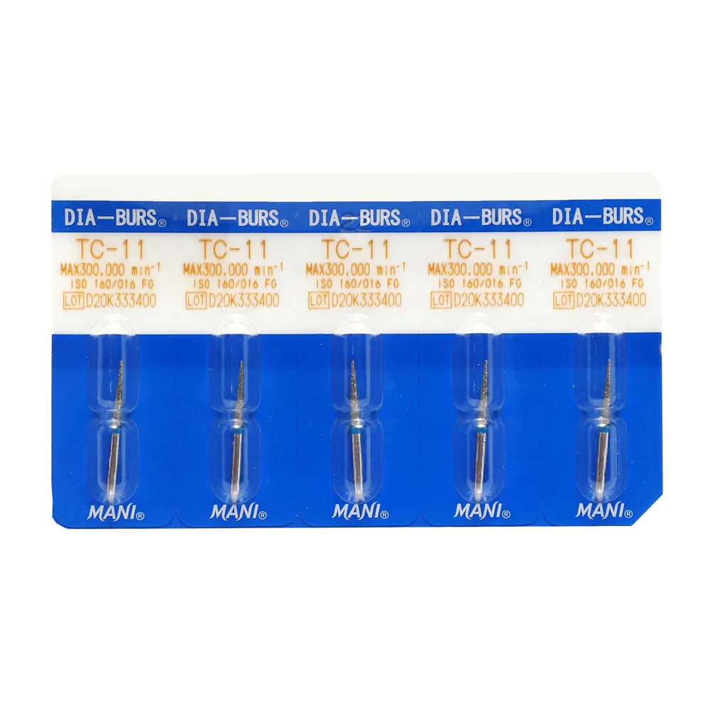 Mani Diamond Burs - Taper Conical End / Tc Series