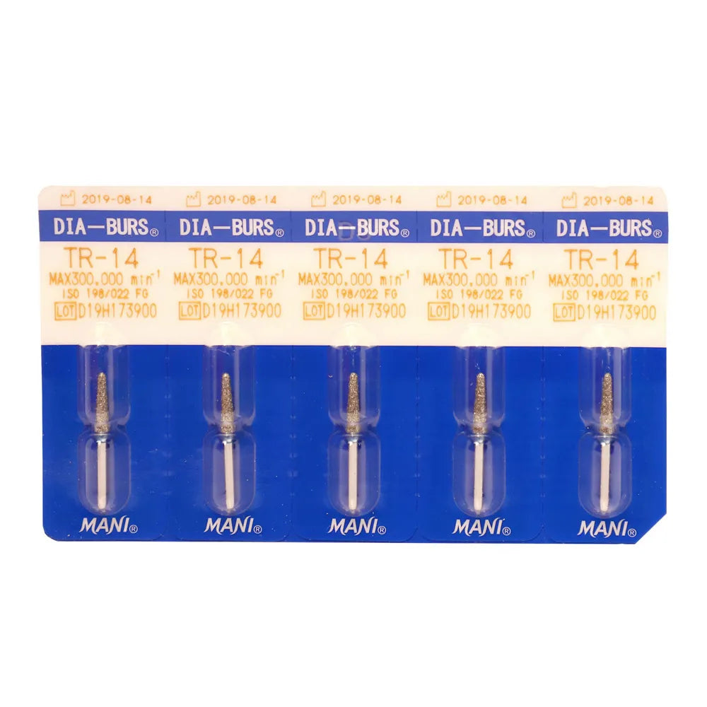 Mani Diamond Burs - Taper Flat End / Tf Series
