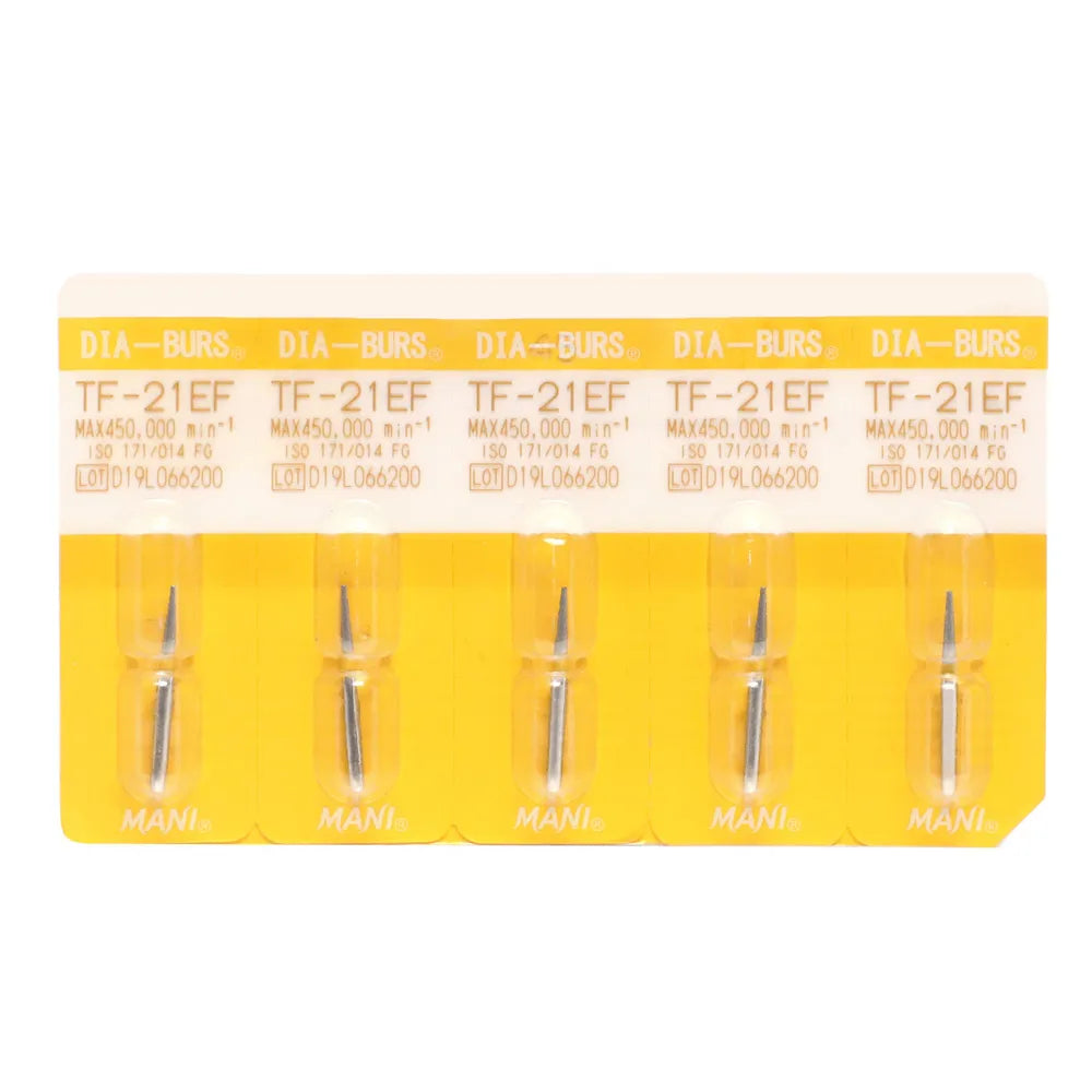 Mani Diamond Burs - Taper Flat End / Tf Series