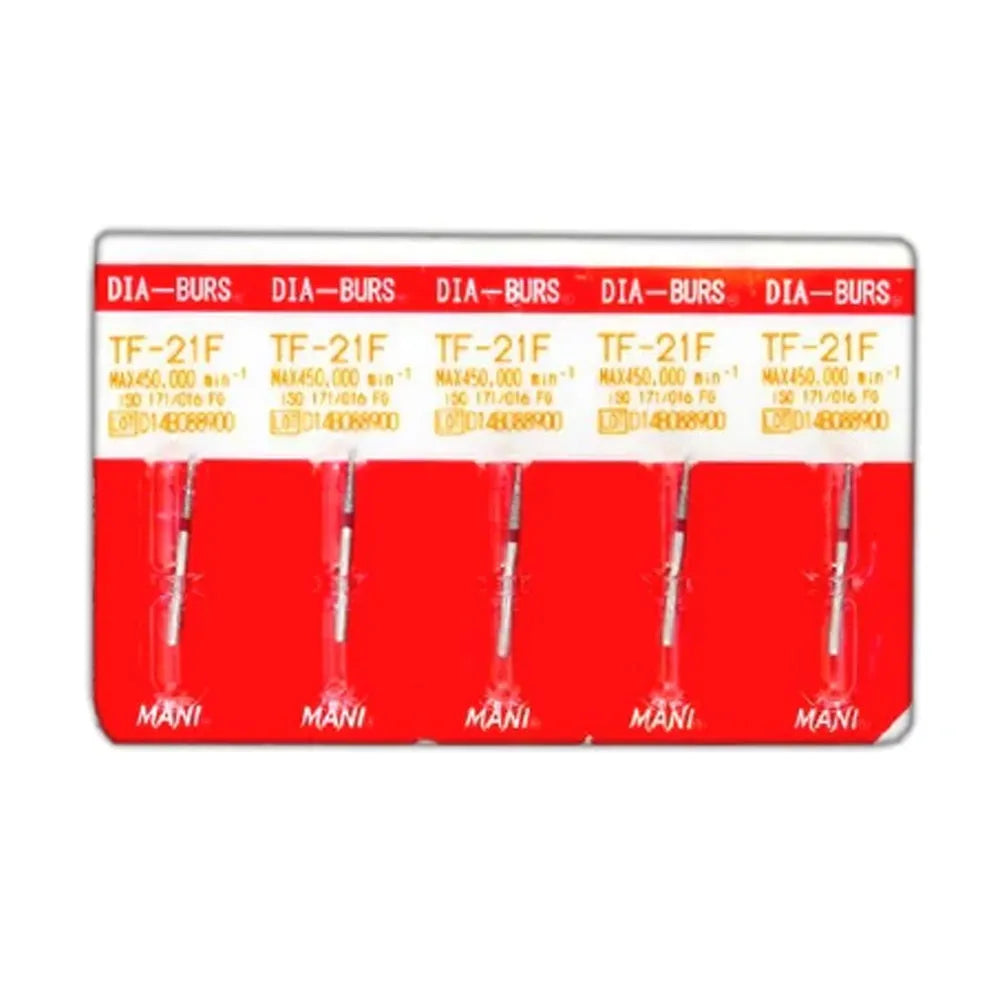Mani Diamond Burs - Taper Flat End / Tf Series