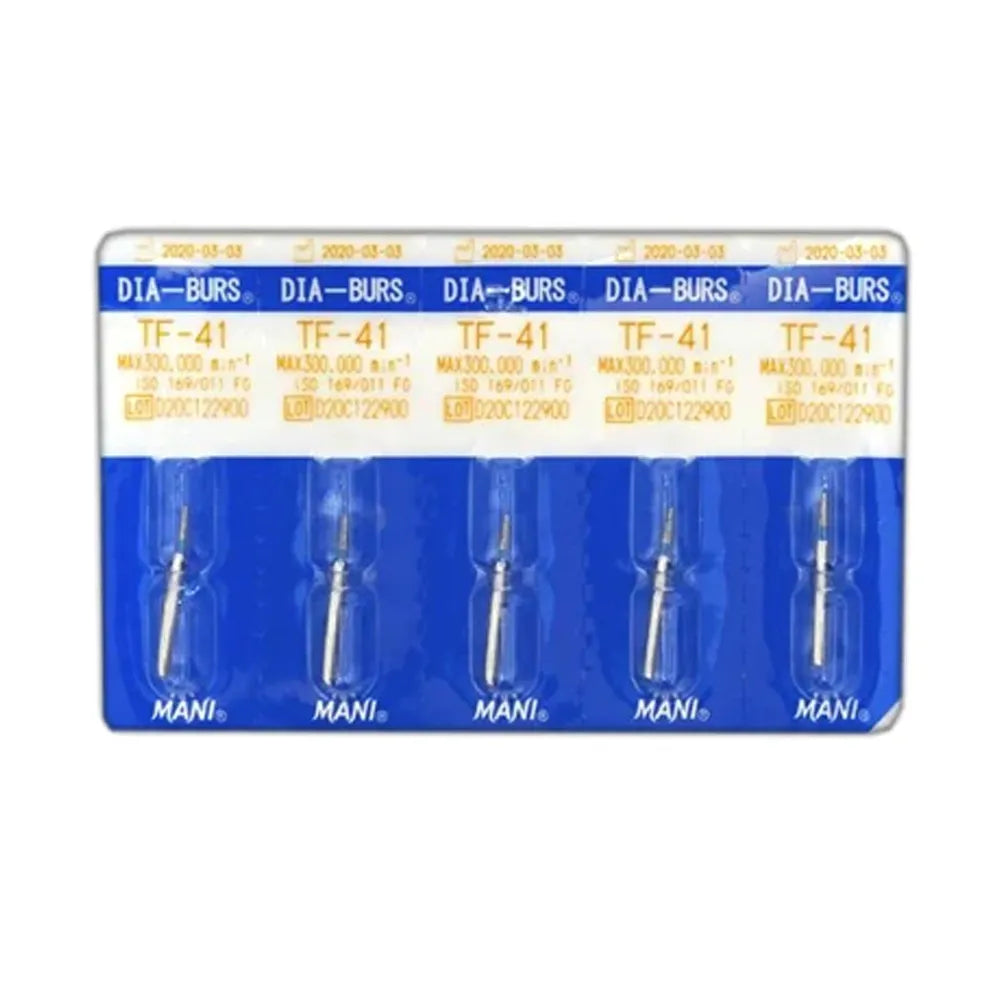 Mani Diamond Burs - Taper Flat End / Tf Series
