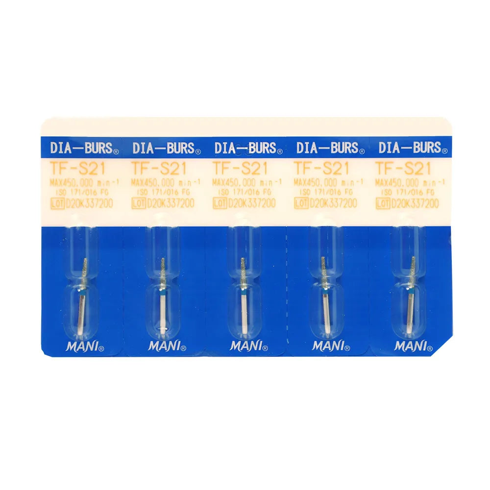 Mani Diamond Burs - Taper Flat End / Tf Series