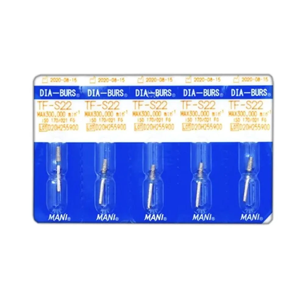 Mani Diamond Burs - Taper Flat End / Tf Series