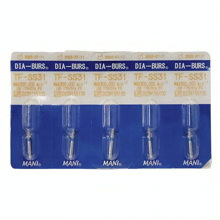 Mani Diamond Burs - Taper Flat End / Tf Series