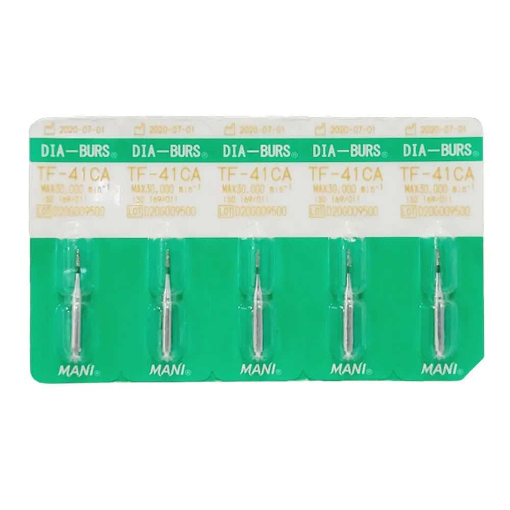Mani Diamond Burs - Taper Flat End / Tf Series