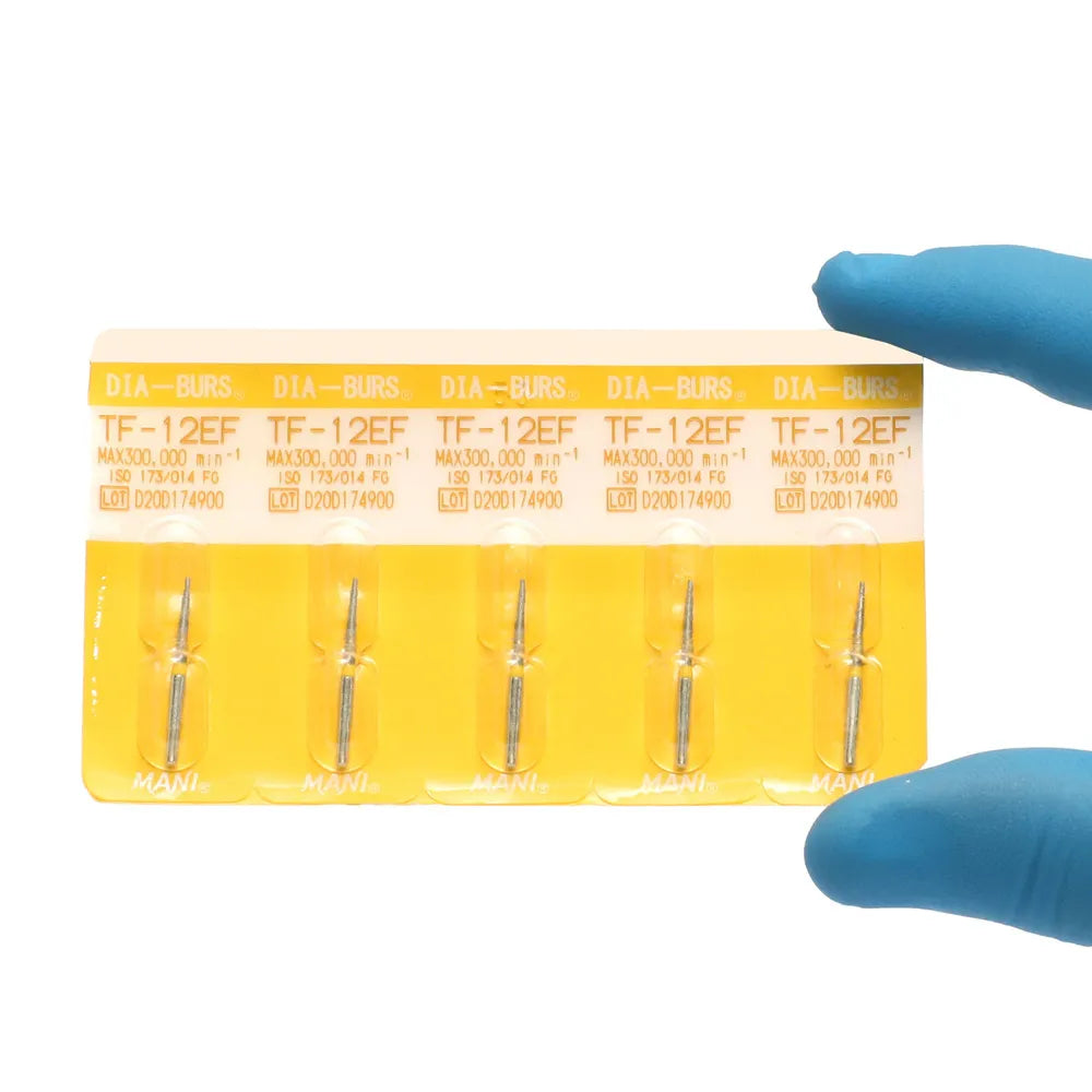 Mani Diamond Burs - Taper Flat End / Tf Series