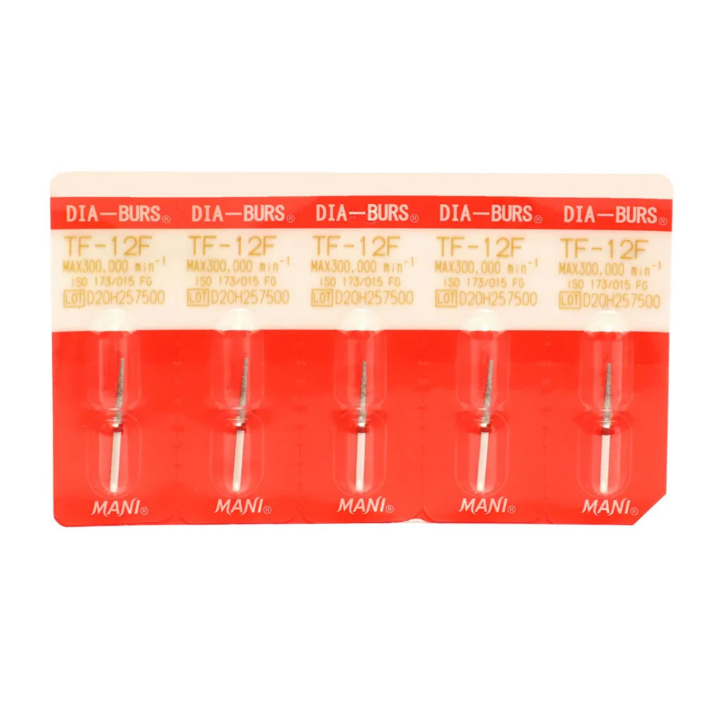 Mani Diamond Burs - Taper Flat End / Tf Series