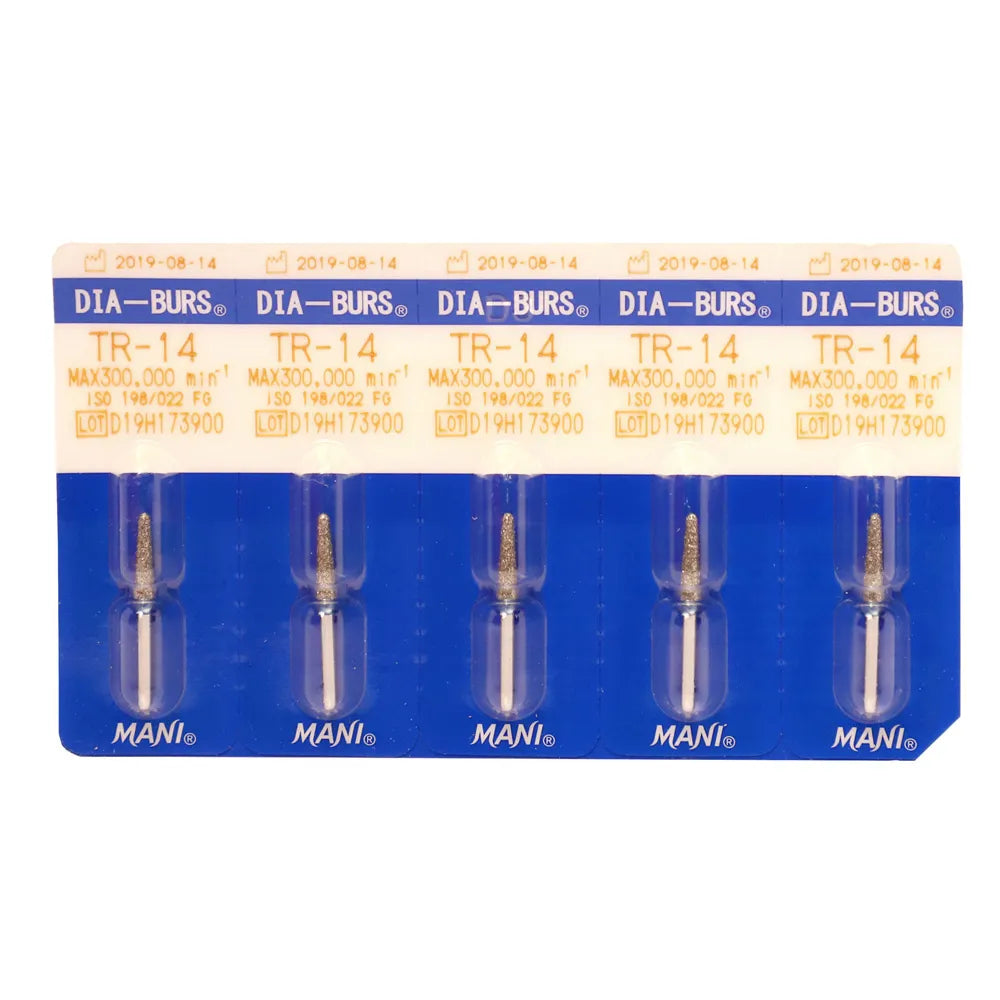 Mani Diamond Burs - Taper Round End / Tr Series