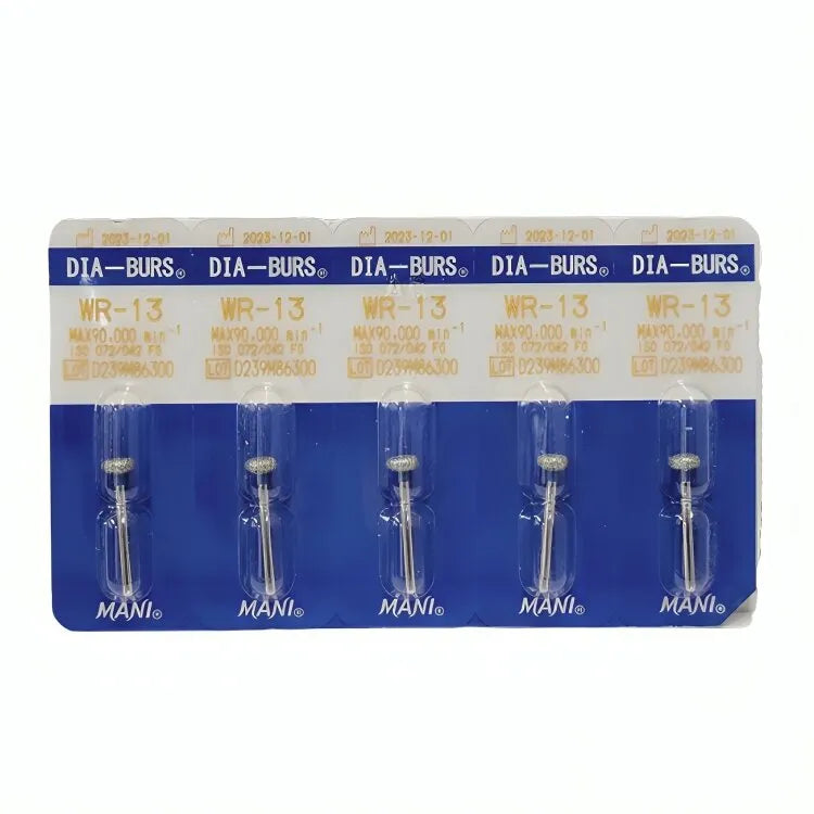 Mani Diamond Burs - Wheel Round Edge / Wr Series