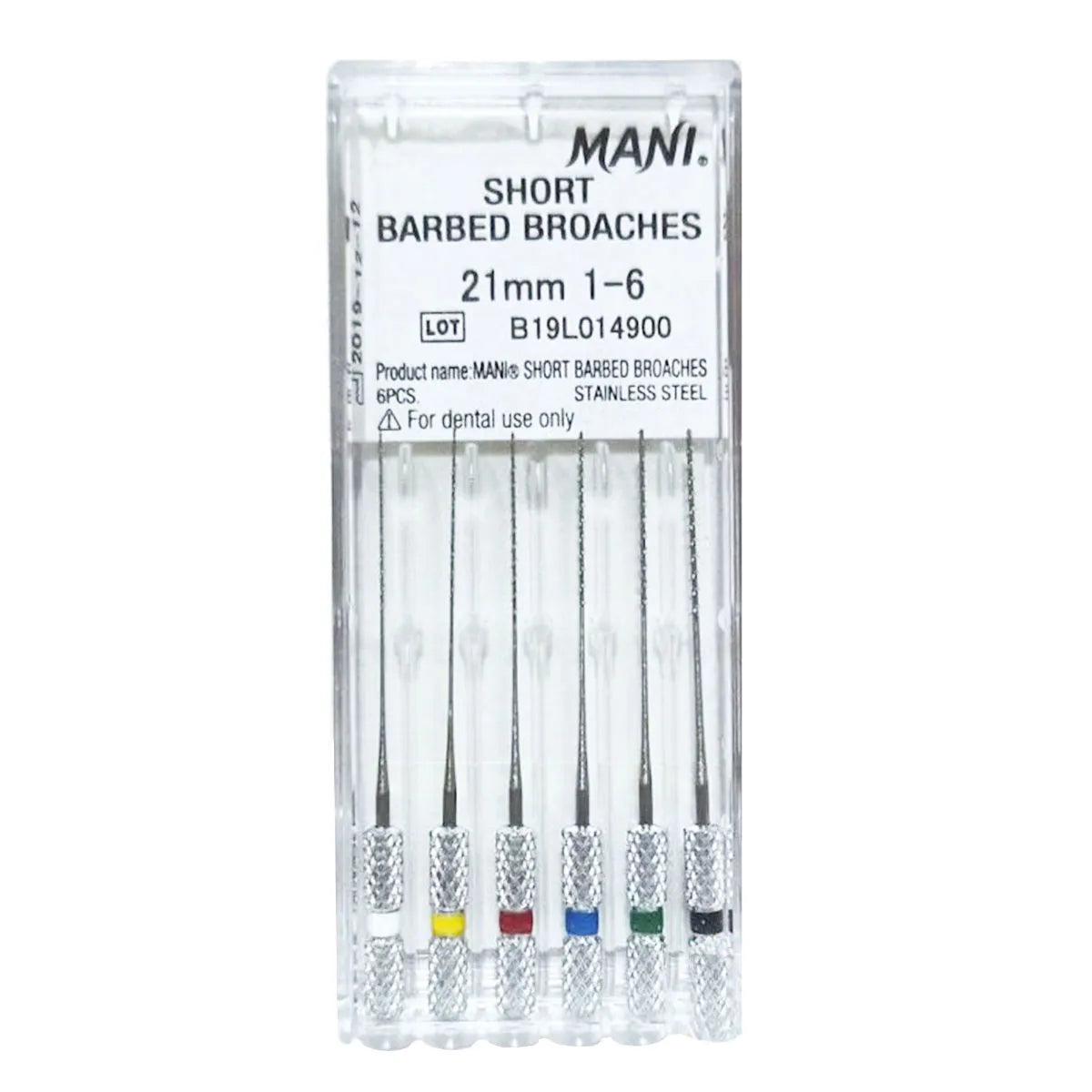 Mani Short Barbed Broaches
