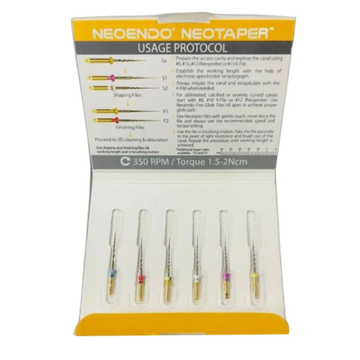 NeoEndo Neotaper NiTi Rotary Files 21mm