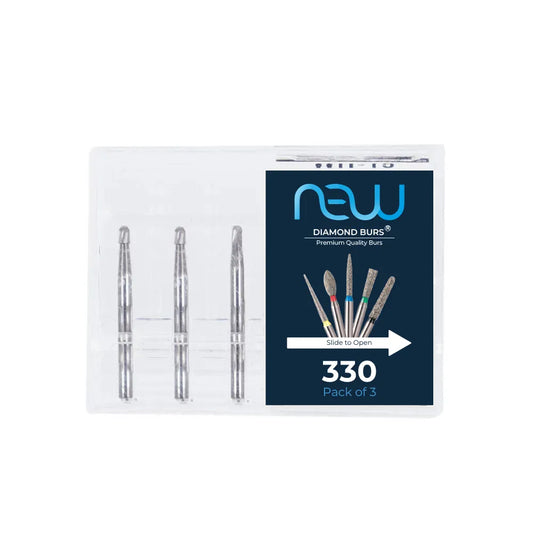 NewDiamond Carbide FG Burs (Pack Of 3)