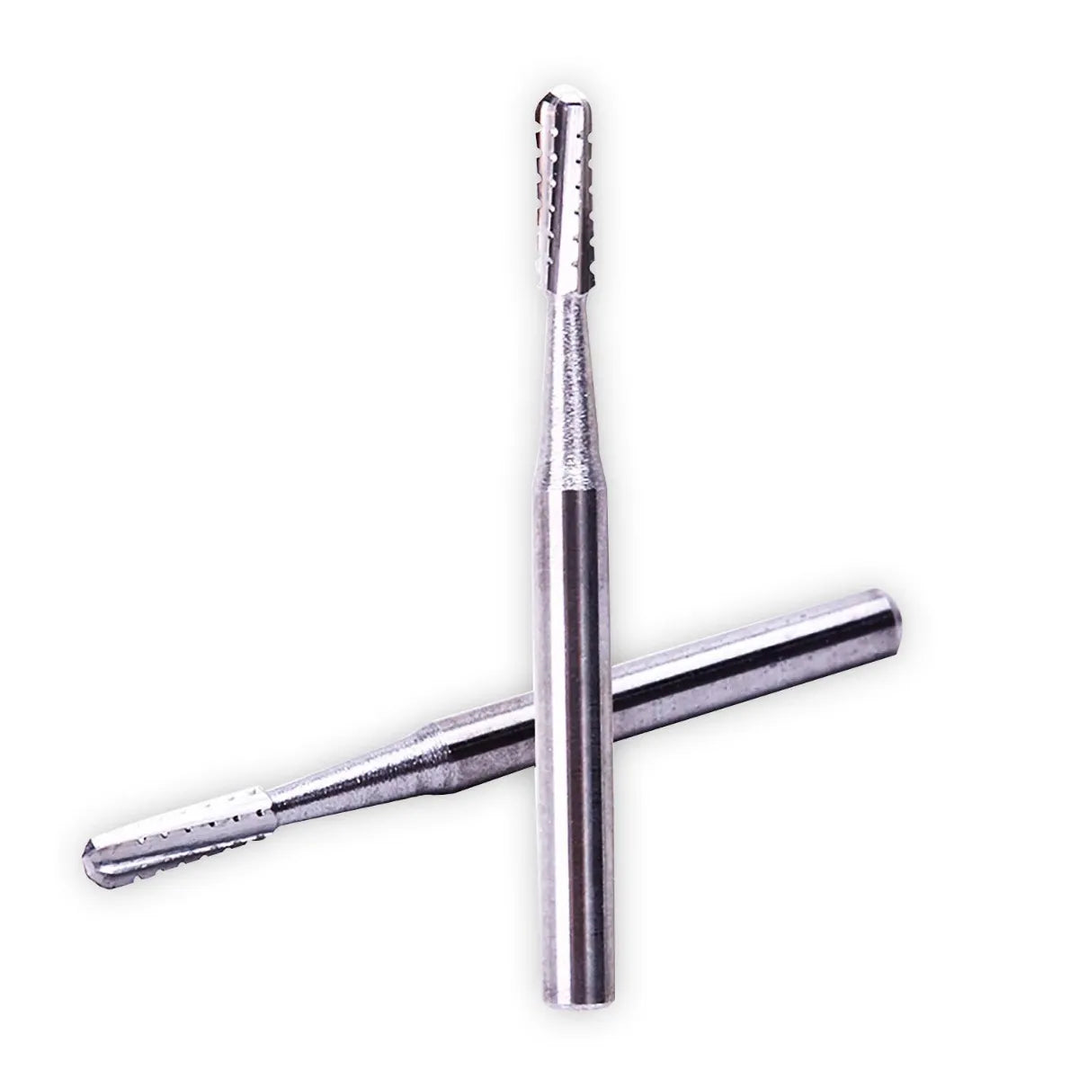 NewDiamond Cross-Cut Round End Straight Carbide Bur FG-1558 (Pack of 5)