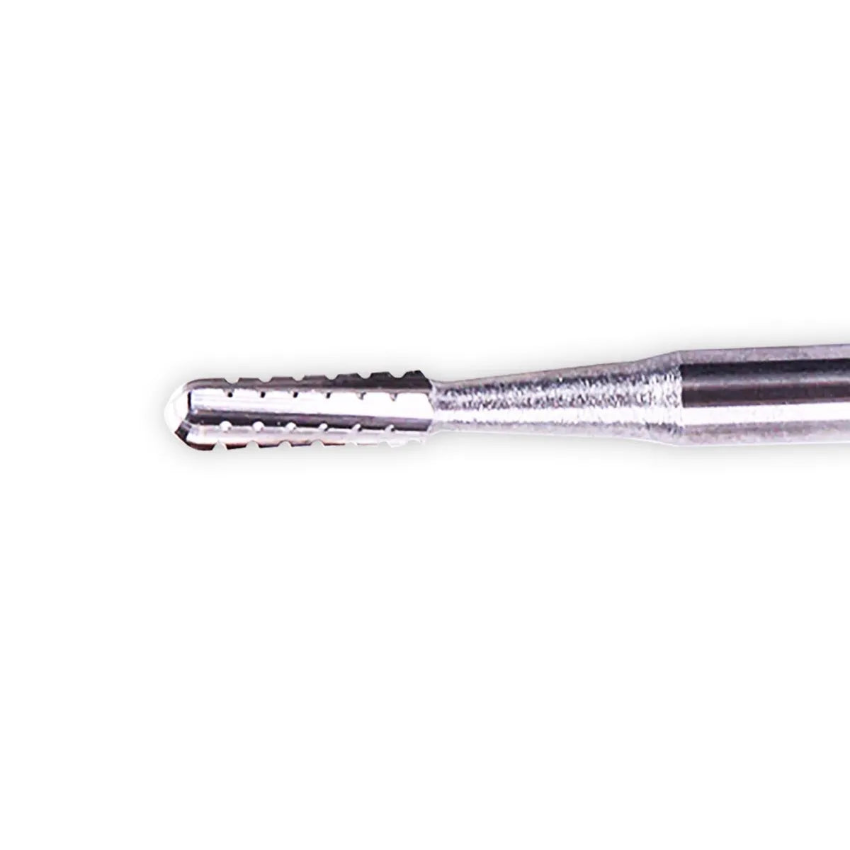 NewDiamond Cross-Cut Round End Straight Carbide Bur FG-1558 (Pack of 5)