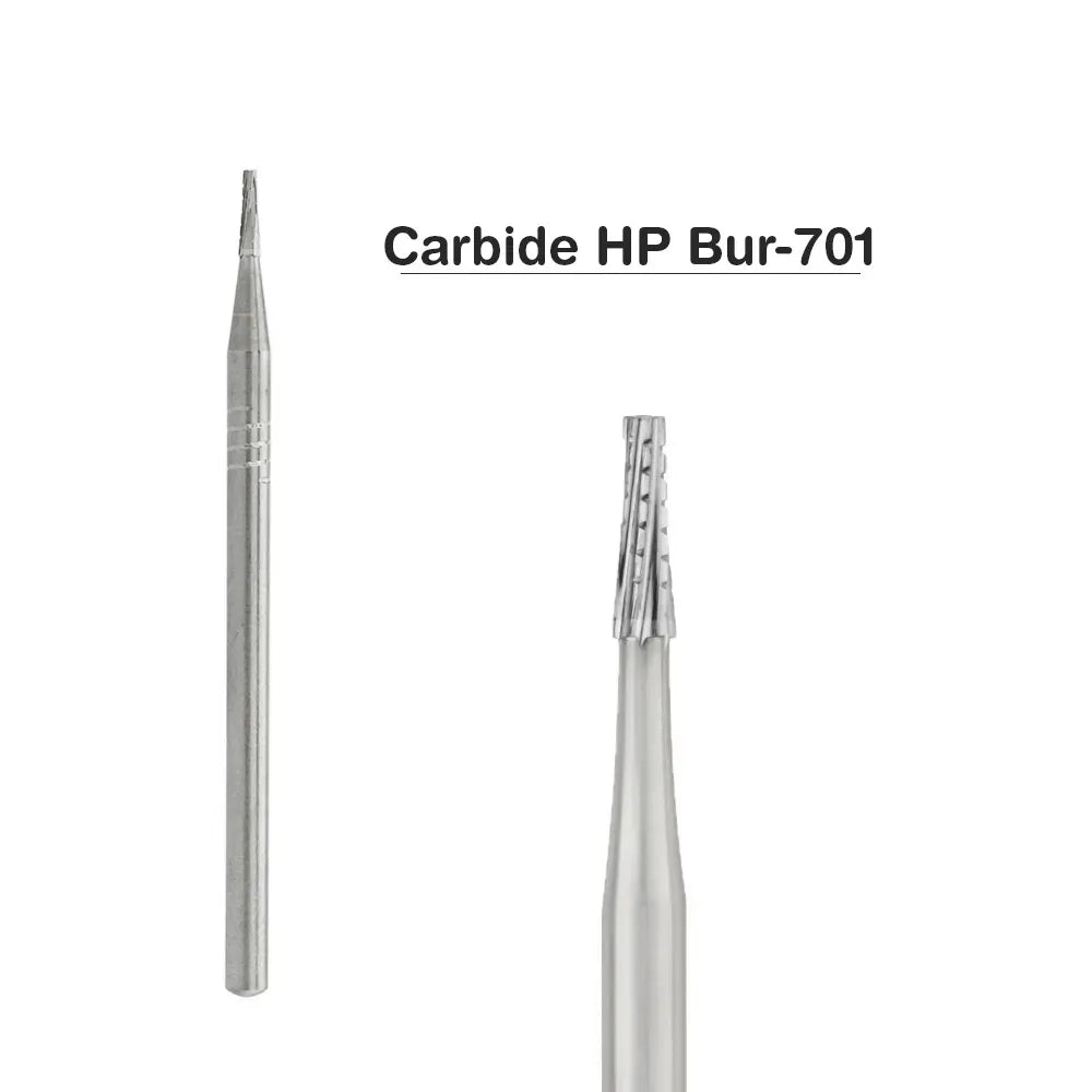 NewDiamond Cross-Cut Taper Fissure Carbide HP Burs (Pack of 5)