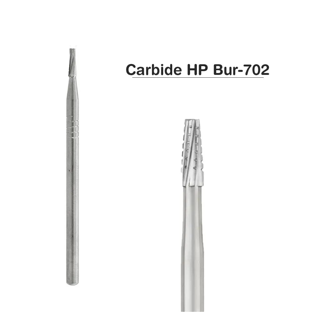 NewDiamond Cross-Cut Taper Fissure Carbide HP Burs (Pack of 5)