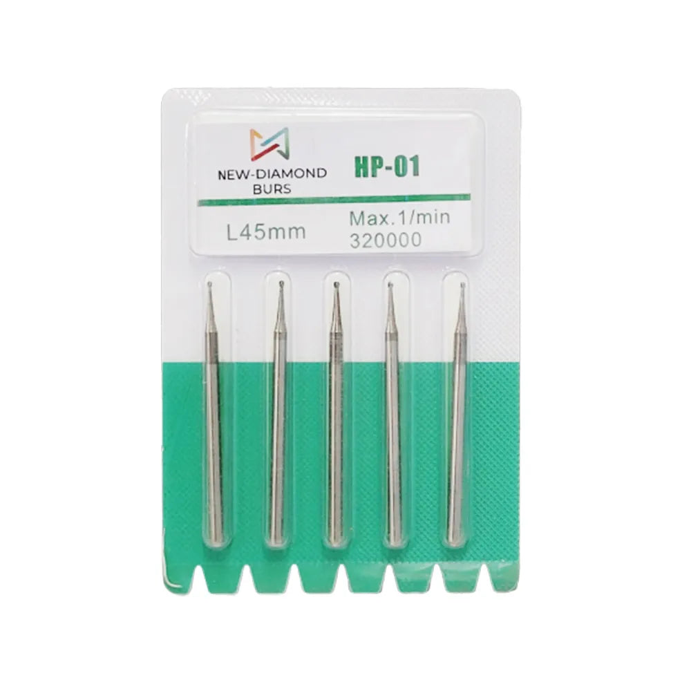 NewDiamond Round Carbide HP Burs (Pack of 5)
