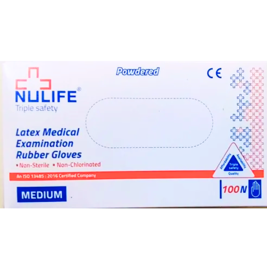 Nulife Latex Examination Gloves