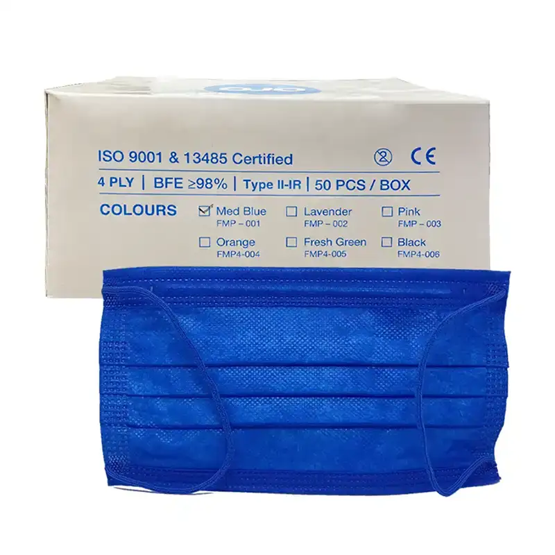 Oro 4 Ply Ear Loop Face Mask – Pack of 50