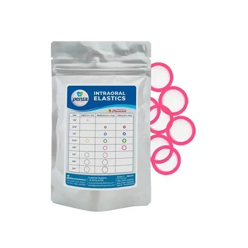 Penta Ortho Intraoral Elastics - Heavy (Pack of 1000)