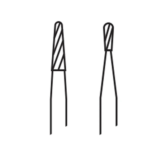 Pivo Amalgam Preparation Carbide Burs - RA (Pack Of 5)
