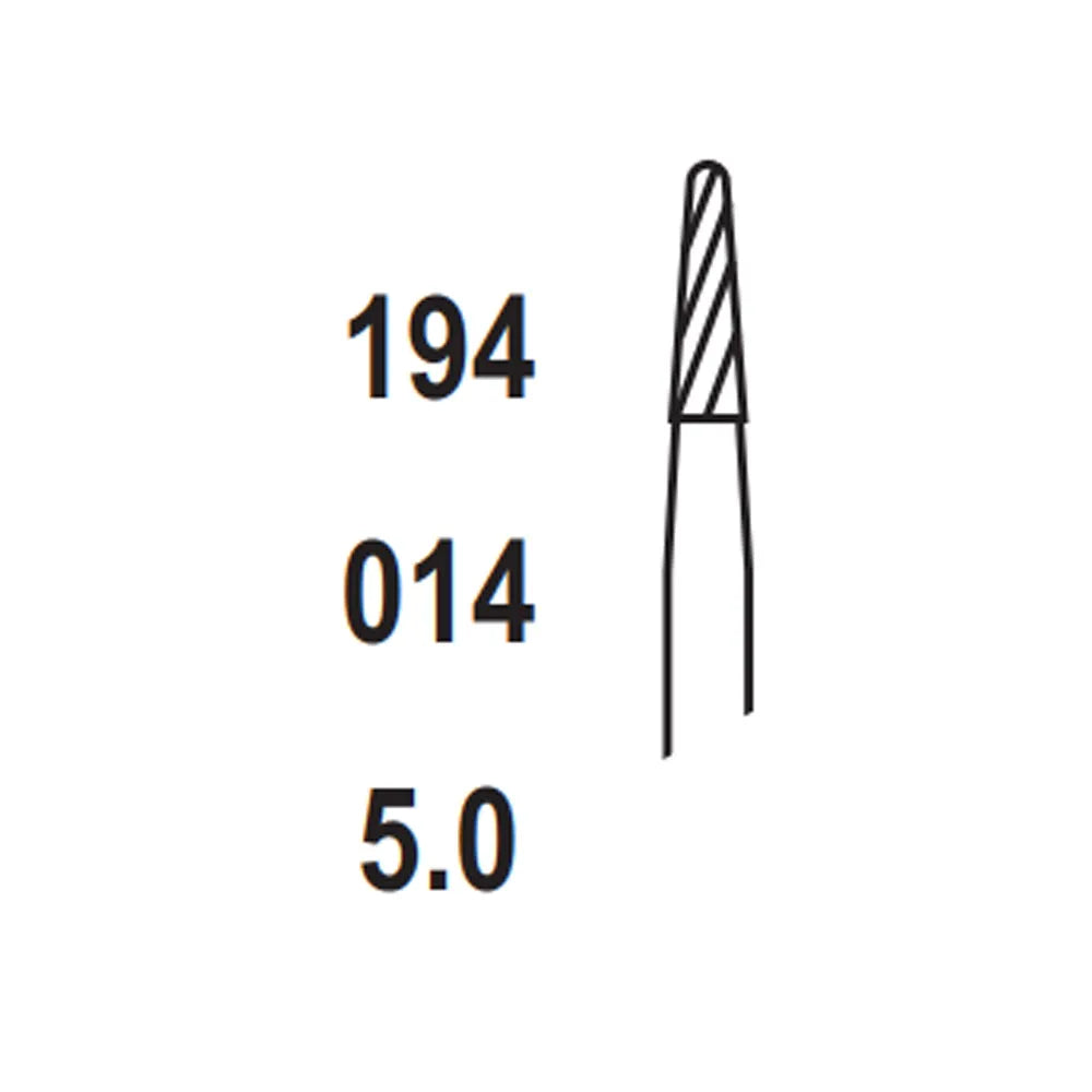 Pivo Amalgam Preparation Carbide Burs - RA (Pack Of 5)