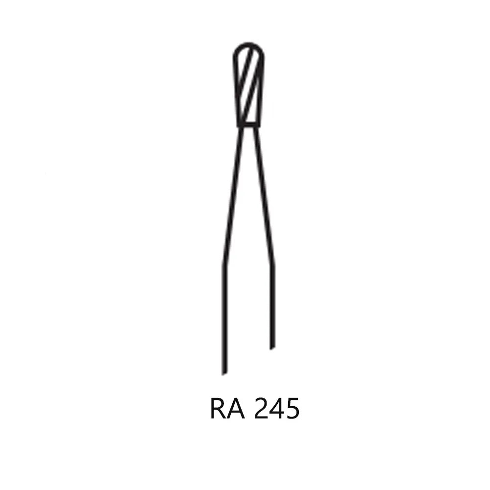 Pivo Amalgam Preparation Carbide Burs - RA (Pack Of 5)
