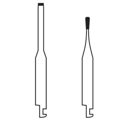 Pivo Extra Shape CA Diamond Burs - EX (Pack Of 5)