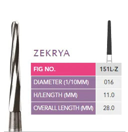 Prima Dental Zekrya Bur FG 151L-Z