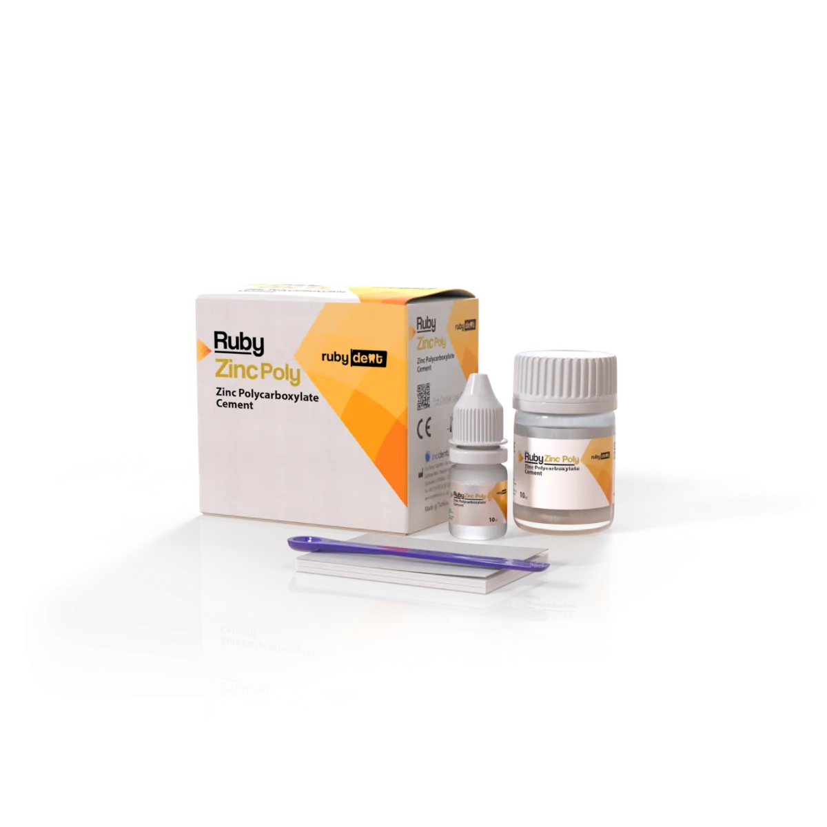 Rubydent Ruby Zinc Poly Zinc Polycarboxylate Cement