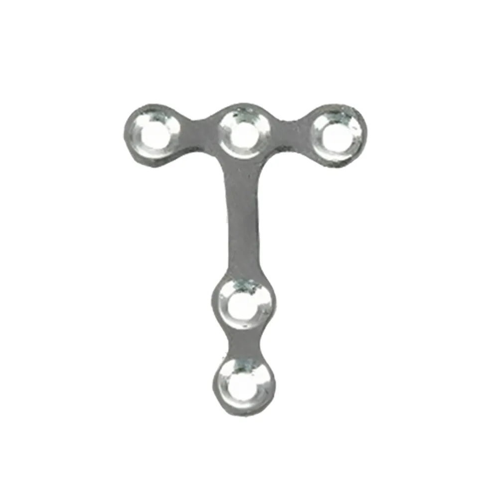 SK Surgicals SS Mini Bone Plates T Shape With Gap - 2mm