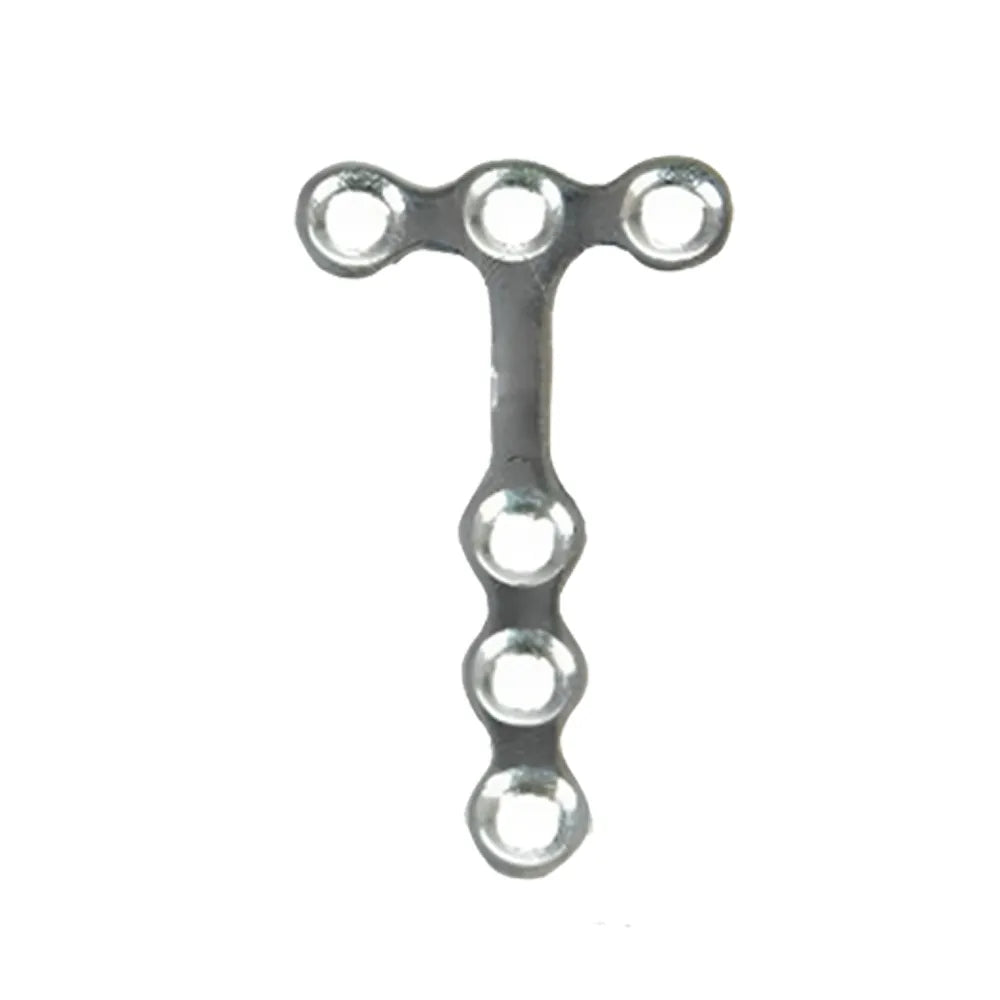 SK Surgicals SS Mini Bone Plates T Shape With Gap - 2mm