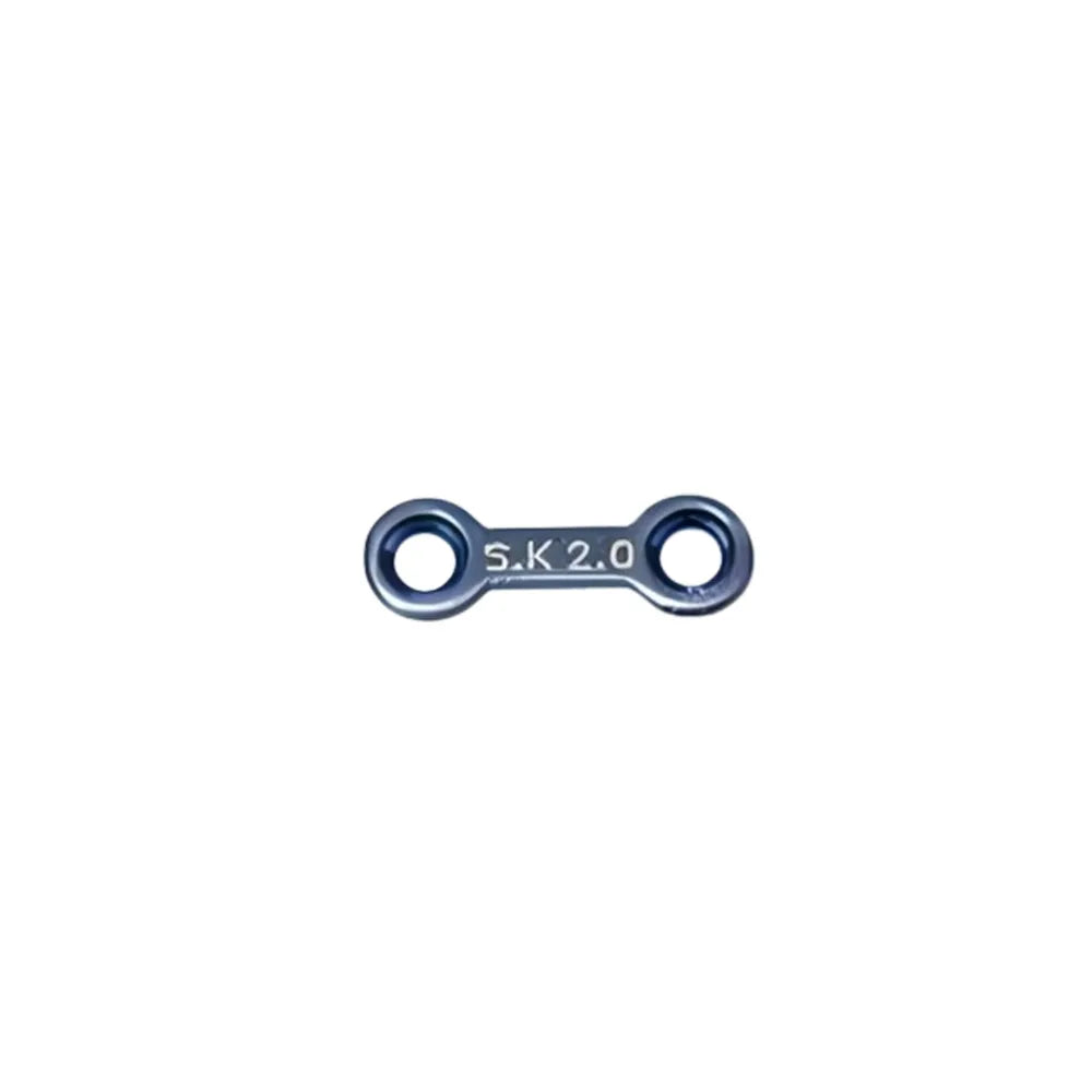 SK Surgicals Titanium Mini Bone Plates With Gap - 2mm