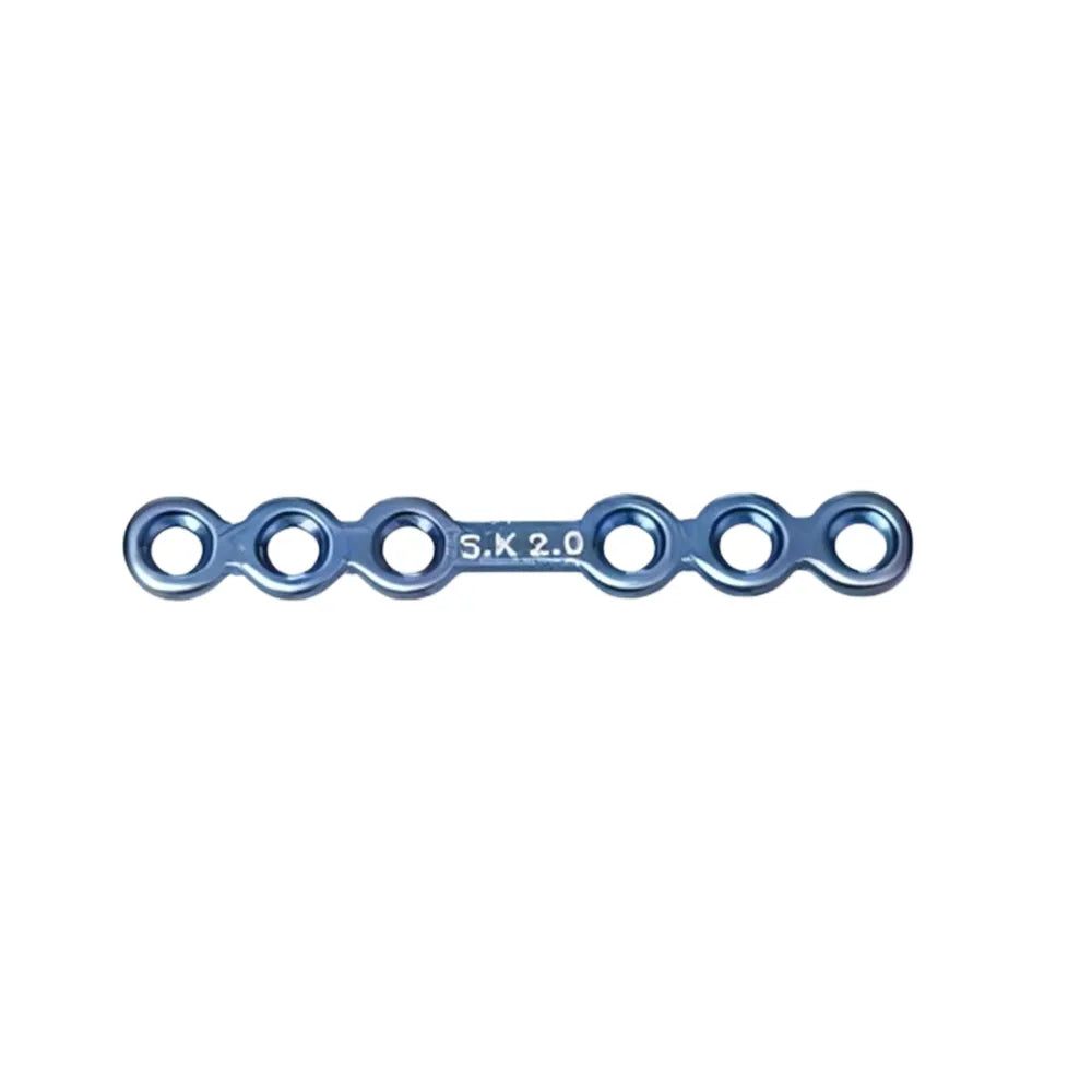 SK Surgicals Titanium Mini Bone Plates With Gap - 2mm