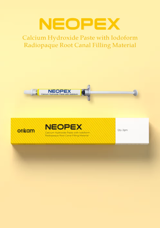 Neopex- Calcium Hydroxide Paste with Iodofrom