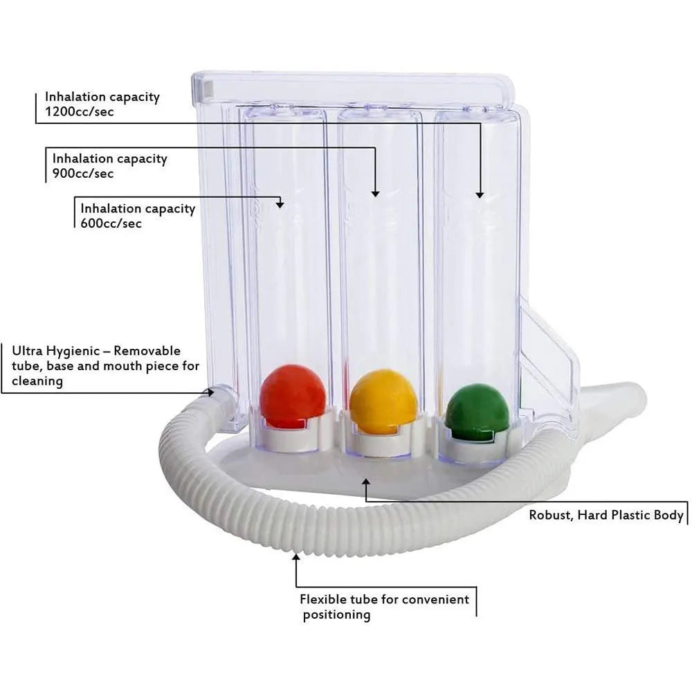 Spirometer (3 Balls Exerciser)