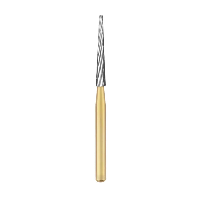 Ss White Cone Finishing Bur-12 Blades #7204 (Pack Of 5)