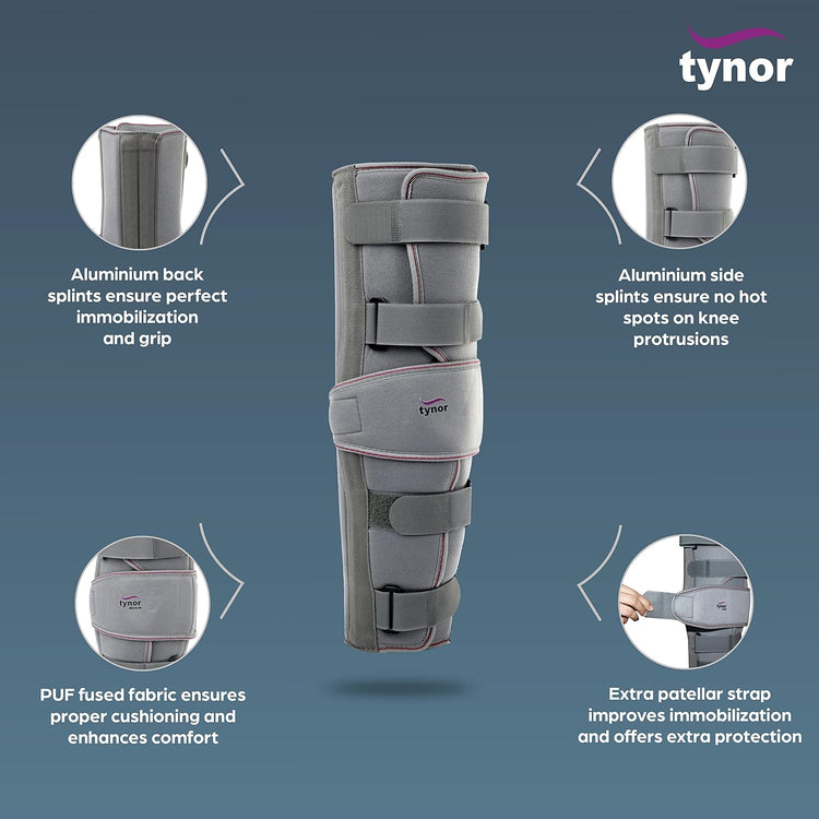 Tynor 22 Inches Knee Immobilizer