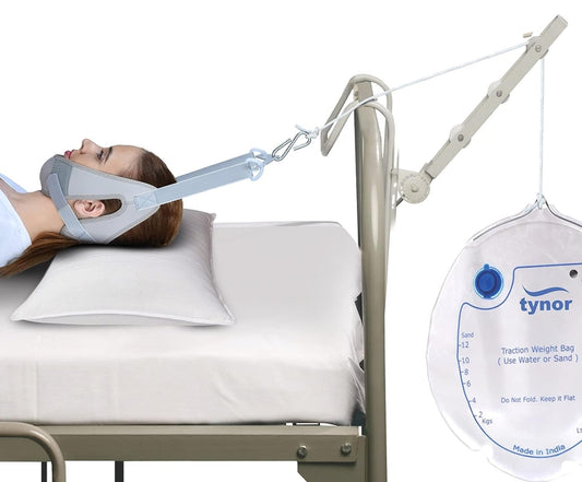 Tynor Cervical Traction Kit - With Weight Bag (Sleeping)