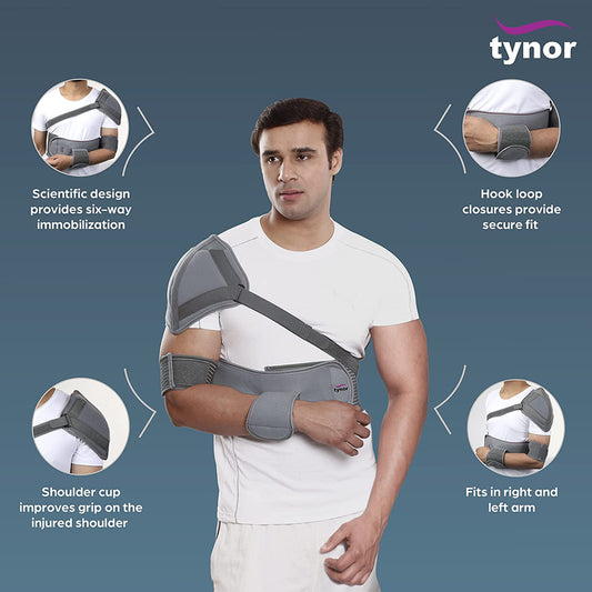 Tynor Elastic Shoulder Immobilizer