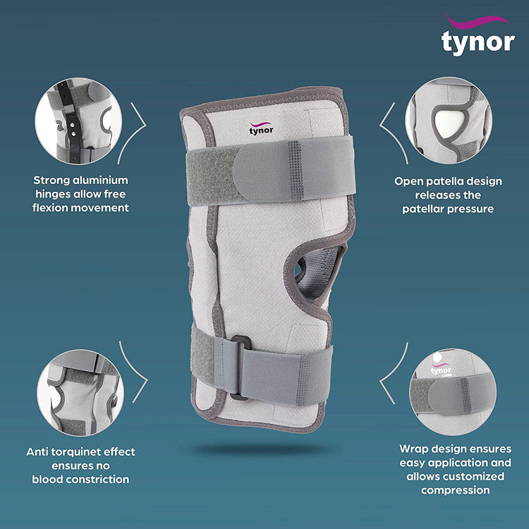Tynor Functional Knee Support - Grey