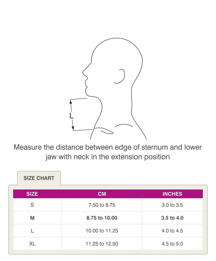 Tynor Regular Cervical Collar - Soft With Support
