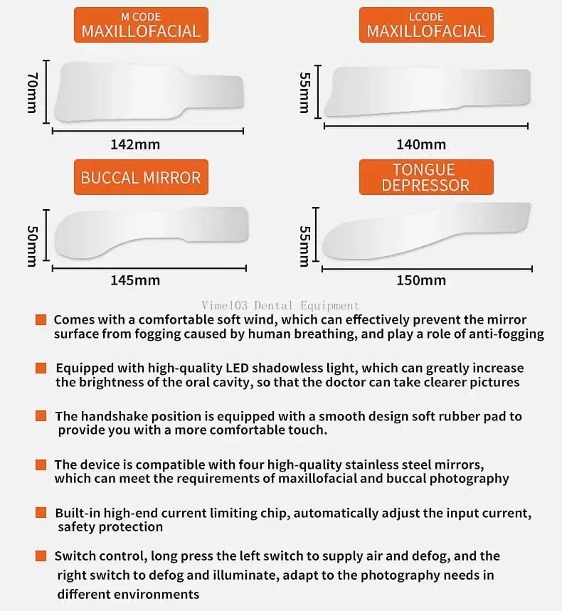 UU Ortho Dental Photography Mirror Kit
