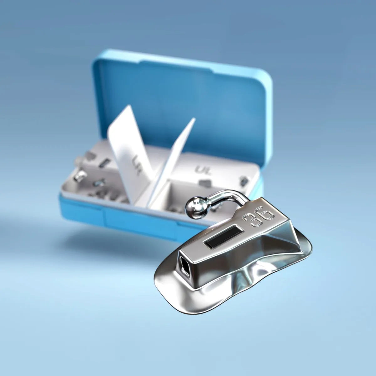 UU Ortho Premium Bondable Buccal Tubes MBT (Pack of 20 Sets)