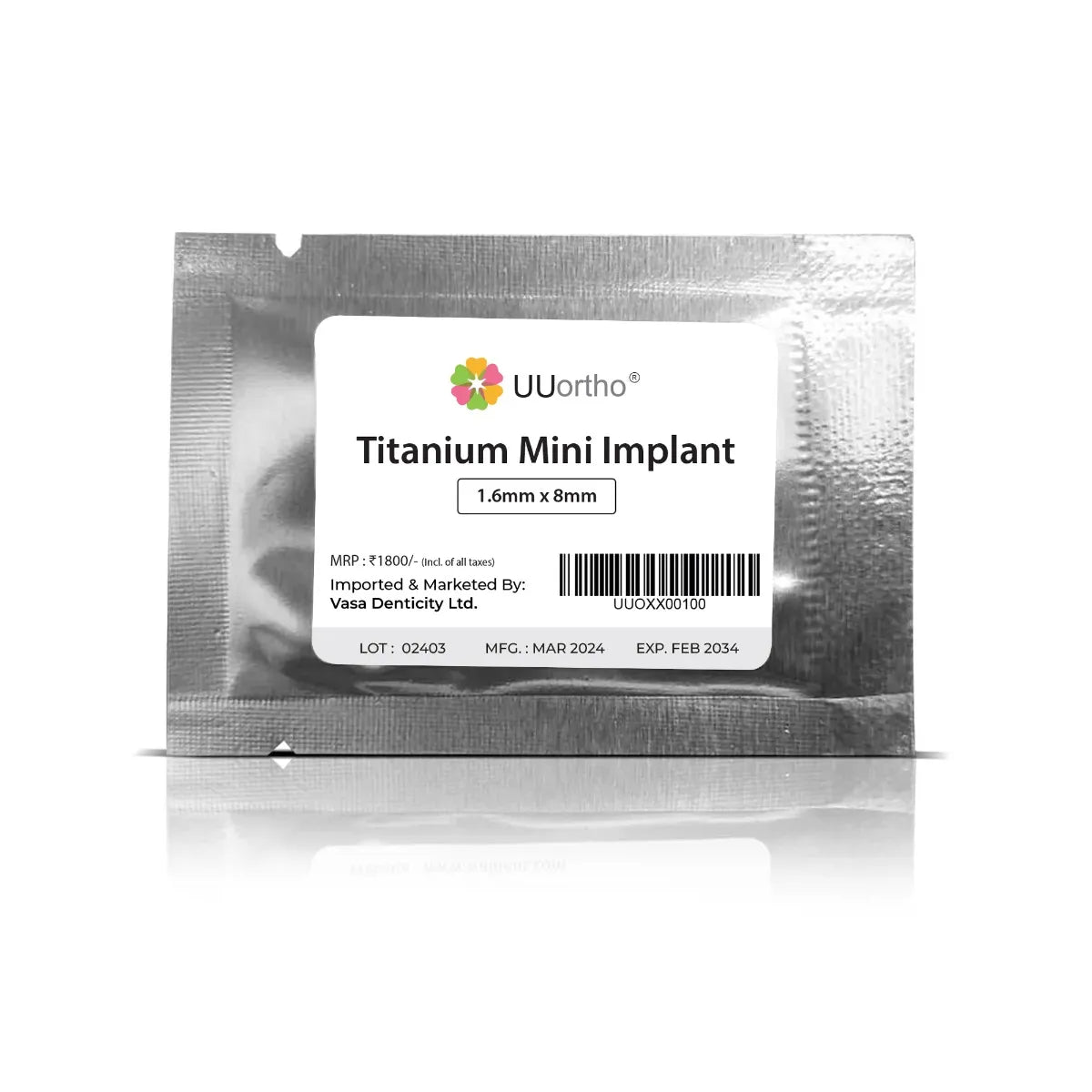 UU Ortho Titanium Mini Implant
