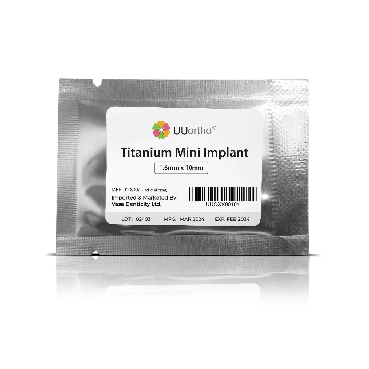 UU Ortho Titanium Mini Implant